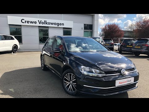 Approved Used Volkswagen Golf SE Nav 1.4TSI in Deep Black - YK67ZGP