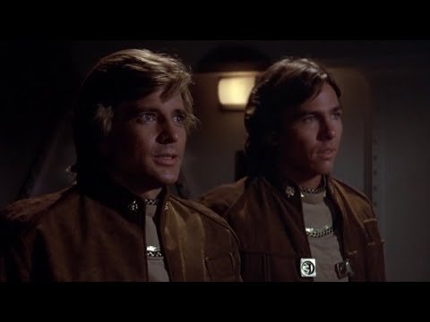 Battlestar Galactica 1978 | Scenes from "The Living Legend" | Apollo & Starbuck aboard the Pegasus |