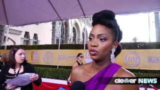 Teyonah Parris Mad Men Interview! video