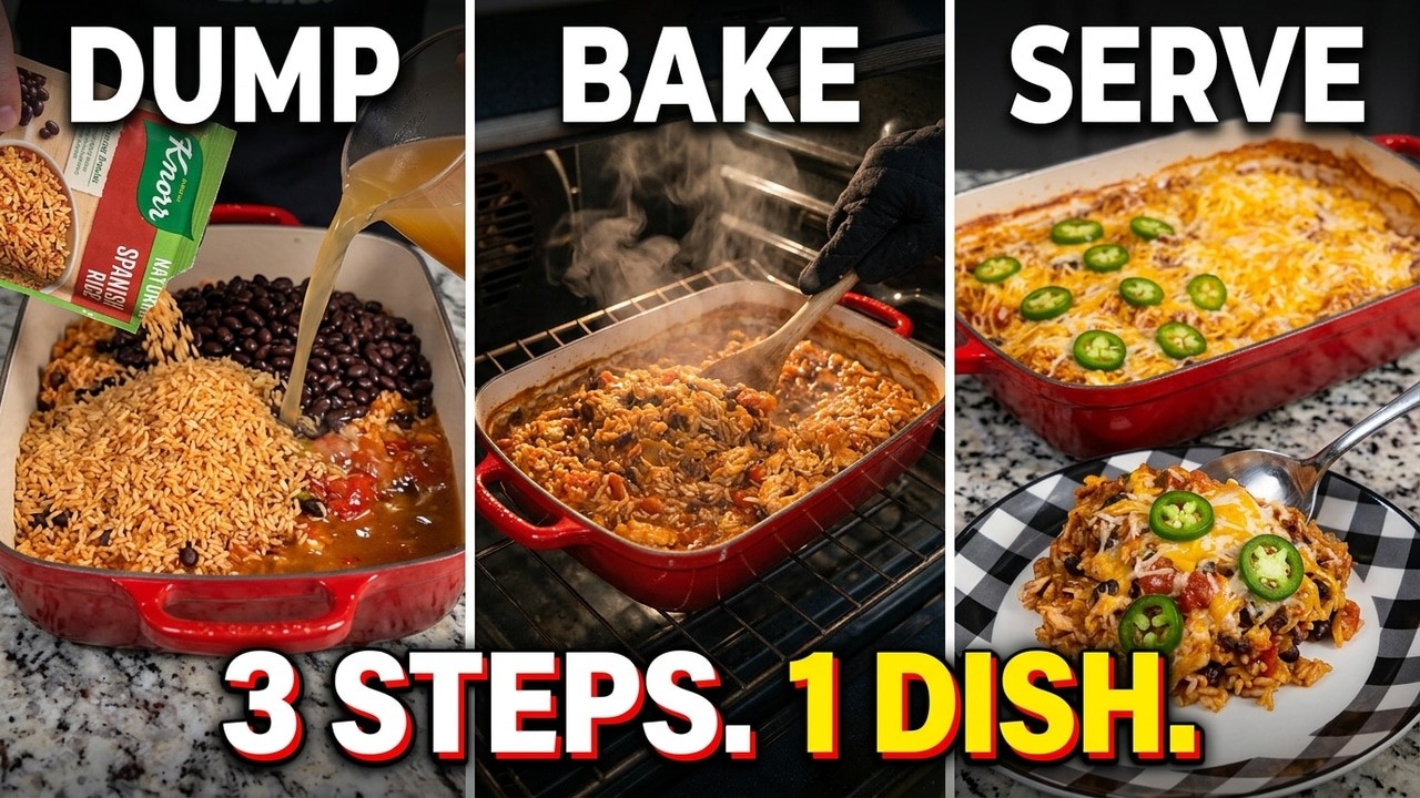 Perfect Mexican Chicken and Rice Casserole Every Single Time