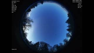 2026-03-08 All sky camera capture from Poiana Rusca Mountains, Romania