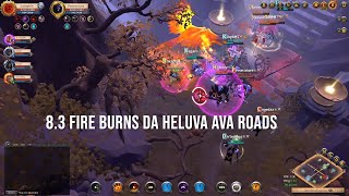 8.3 fire on ava roads(albion online ,the knights of avalon