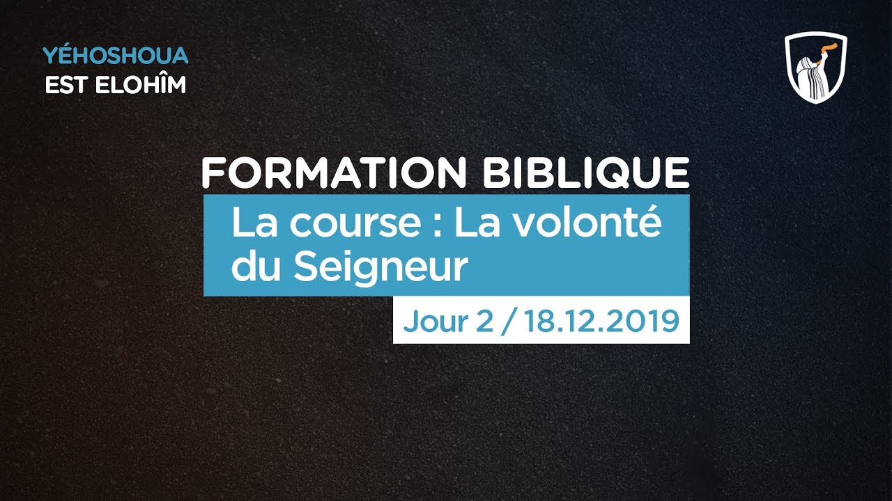 Thumbnail of video: La course (2/2) : La volonté du Seigneur - Formation Biblique