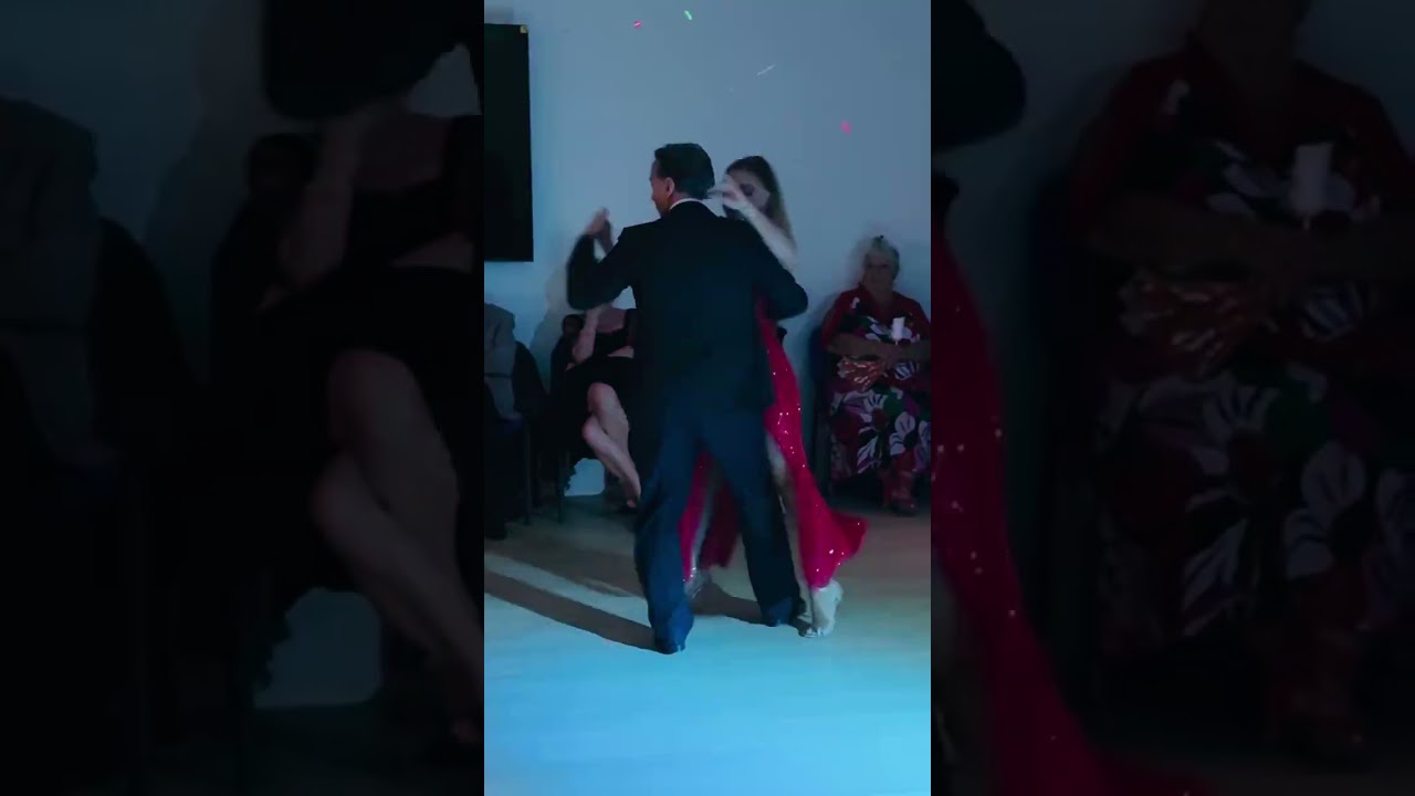 Tango Demo. Gustavo Rosas. con Carina D’Alvia en Cannes. Pugliese.OCT 2025.FRANCIA.#tango #danza