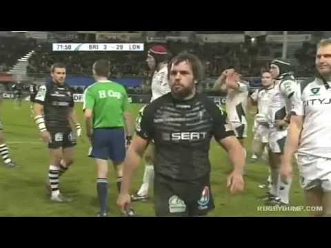 Brive duo suspended for punch and kick vs London Irish (2009)