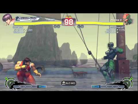 FT5: LuckyStarz87 (Dhalsim) Vs. iReDMaN (Guy)