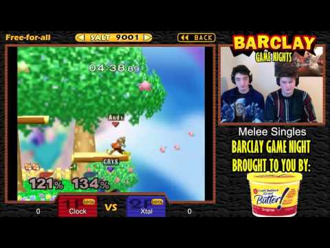 Barclay XI: Melee Singles - Xtal vs Clock
