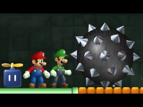 Newer Super Mario Bros Wii - All Towers (2 Player)