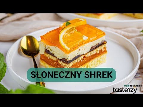 Ciasto Shrek pomarańczowe