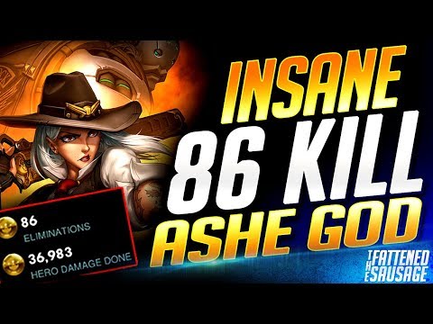 Ashe GOD "Galaxy" Gets INSANE 86 Kill Game!