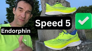 Saucony Endorphin Speed 5  - Reassuringly Familiar