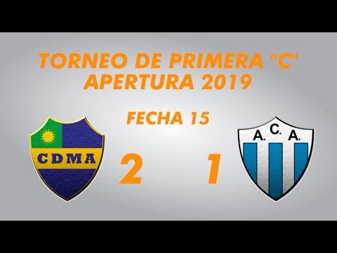 Primera "C" Apertura 2019 - Fecha 15 - Alem 2 Argentino de Merlo 1 - Resumen