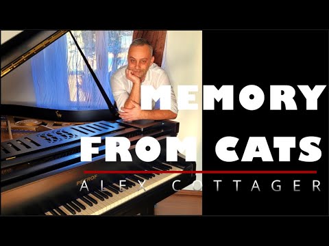 Memory from CATS / Bílá - Karel Gott - Piano Cover By Alex Cottager