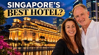 We Stayed at One of the Best Hotels in Singapore (Fullerton Hotel & Clarke Quay)