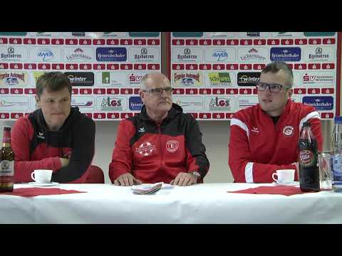 Pressekonferenz 22.02.2020 Einheit Kamenz - FV Niesky