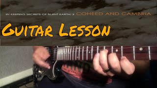Guitar Lessons   In Keeping Secrets of Silent Earth 3   Coheed and Cambria   Intro