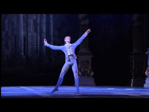 Extract Sleeping Beauty ACT II Bolshoi David Hallberg solo - Pathé Live