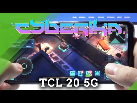 TCL 20 5G Cyberika Game Test - TCL 20 5G for Gaming