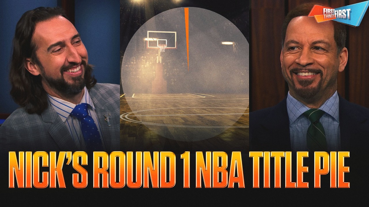 Lakers earn bigger slice of NBA Title Pie with 2-0 lead, how big are Knicks and Spurs' slices? 👀 FTF