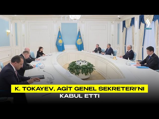 K. Tokayev, AGİT Genel Sekreteri’ni kabul etti