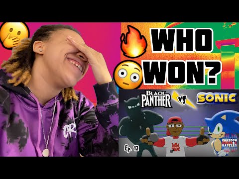 Black Panther Vs Sonic - Cartoon Beatbox Battles | REACTION