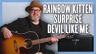 Rainbow Kitten Surprise Devil Like Me Guitar Lesson + Tutorial