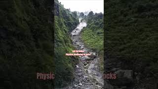 Physical weathering of rock particles by the action of water & gravity #trending #soil #rock