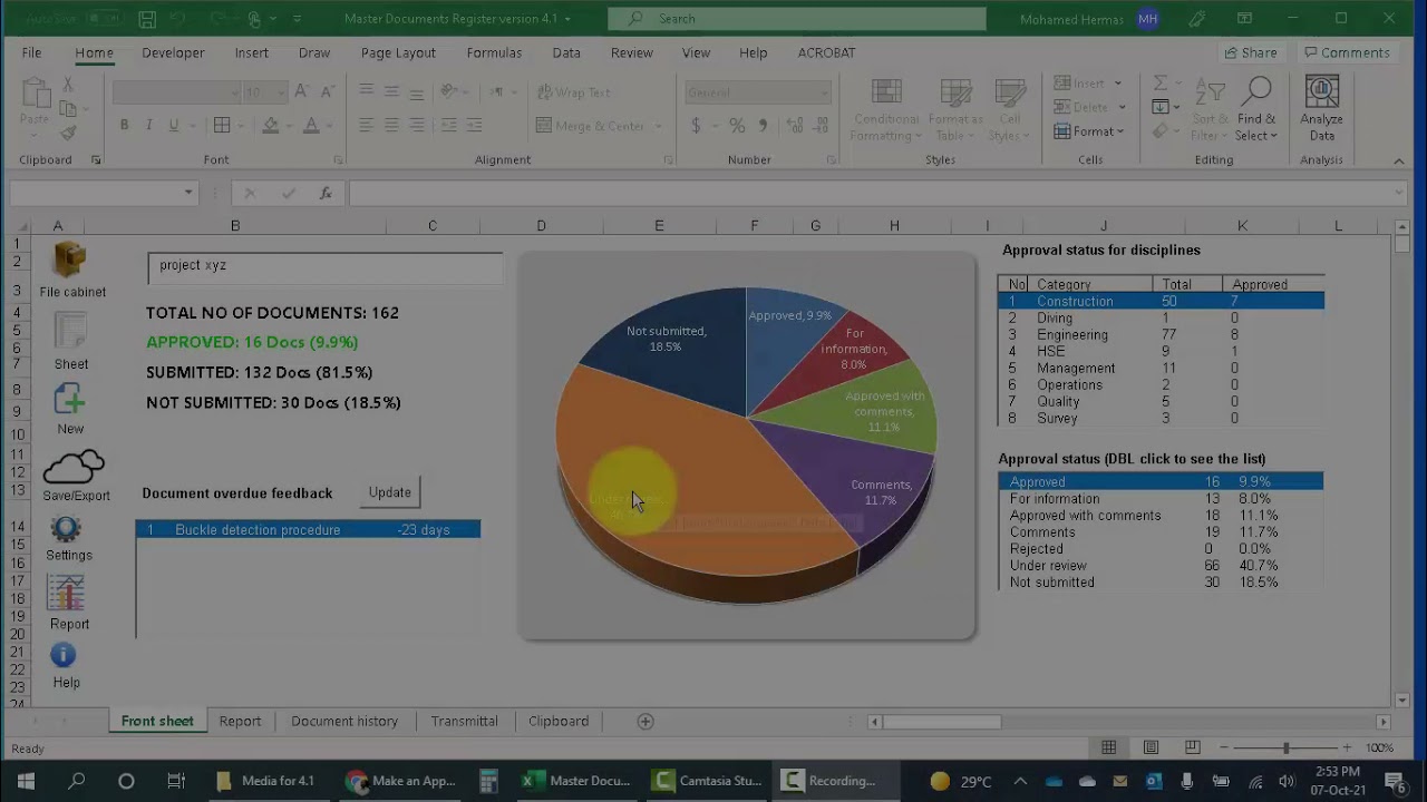 Automated Master Document Register | seamless control