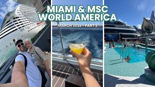 MSC World America Cruise Vlog | Sea Day, Puerto Plata, San Juan, Dining and Speakeasy Bar