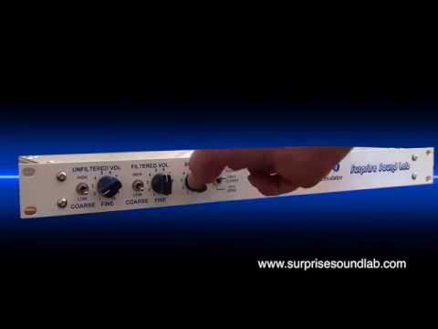 Surprise Sound Lab: SE-120 SPEAKER EMULATOR - Demo