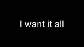 Queen - I Want It All (Single Version) (Lyrics)