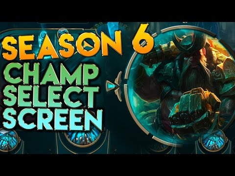 [SEASON 6] New Champ Select Screen - Normal Draft Mode!