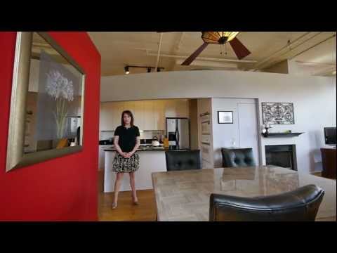 A sunny corner 2-bedroom at Haberdasher Square Lofts