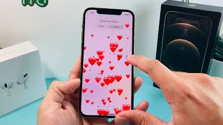 How to Send Message with Special Effect / Animation on iPhone