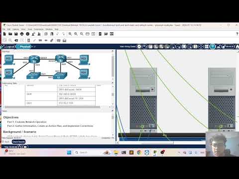 16.3.2 Packet Tracer – Troubleshoot IPv4 and IPv6 Static and Default Routes – Physical Mode