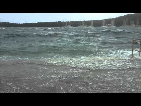 Ciklona Vedran - nevera u Rogoznici