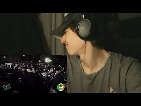 (REACCIÓN) TEGO vs ZANE | 4tos (4ta Fecha del Torneo 2017) | Irlanda Freestyle
