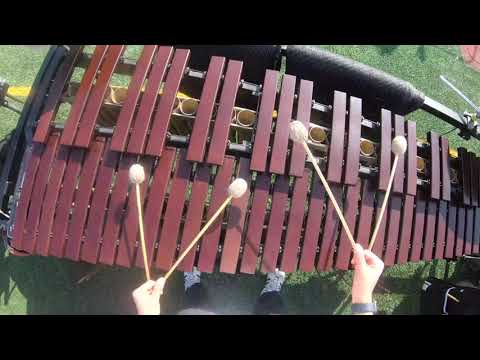 Woodbridge HS 2021 | Marimba/Xylo Headcam - Daniel Salameh