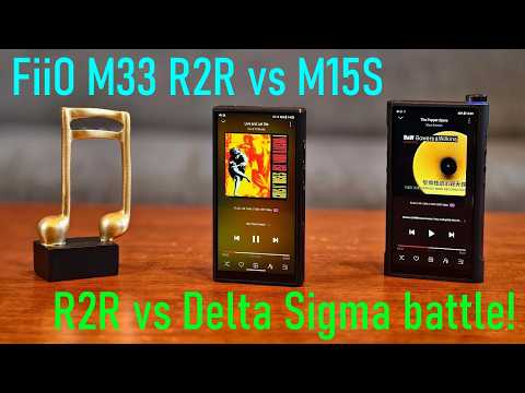 FiiO M33 R2R Portable HiFi Music Player, Snapdragon 680, 8GB RAM + 128GB Storage, True R2R DAC, XMOS XU316 USB Audio, 1100mW Balanced Output, AUTO EQ, 5.5” Full HD Display (Vintage Gold) image 5