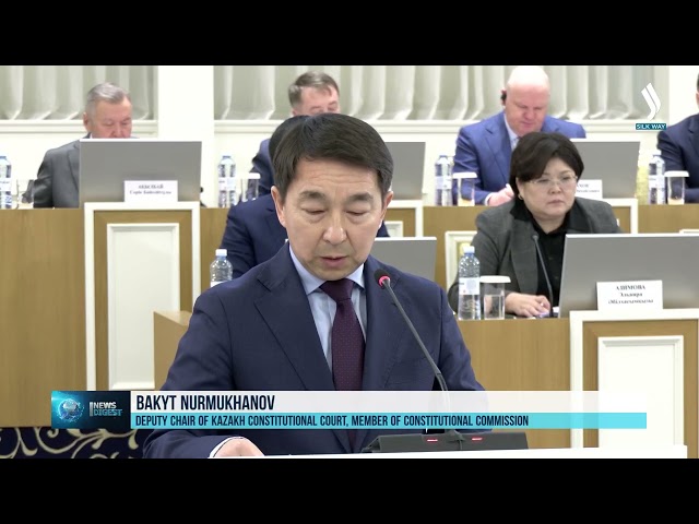 Конституциялык комиссия түзөтүүлөр долбоорун талкуулады