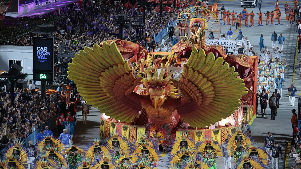 Unidos da Ponte 2025 Ao Vivo | Início de Desfile (4K)