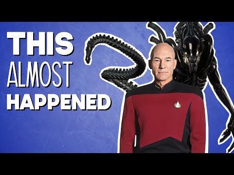 When Picard ALMOST Fought the Xenomorph from Alien