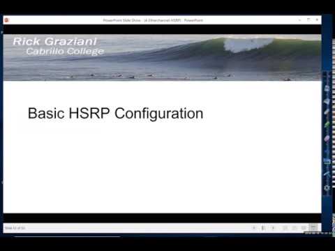 Basic HSRP Configuration