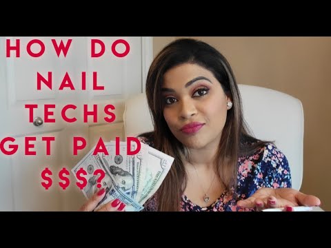 , title : 'How do nail techs get paid? Commission or salary?/ Pay structure'