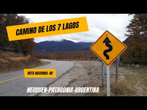 RUTA DE LOS 7 LAGOS, NEUQUEN. PATAGONIA, ARGENTINA