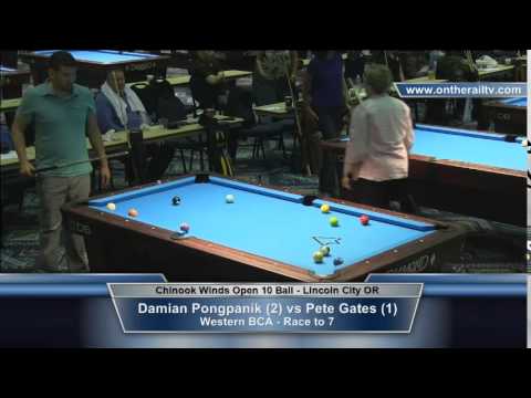 CWO Mens 10 Ball   Pongpanik vs Gates & Gokhul vs Marsh Part 1 of 2