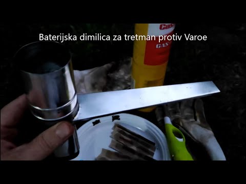 Dimilica na baterije - Tretman protiv varoe - Battery smoker