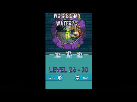 Where's My Water? 2 || Level 26 to 30 - YouTube