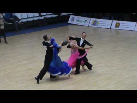 Чемпионат ЦФО Стандарт 1/4 Вальс Заверкин Максим - Ветрова Виктория