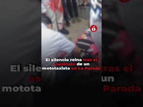 Muerte de mototaxista impone el silencio en La Parada, Villa del Rosario